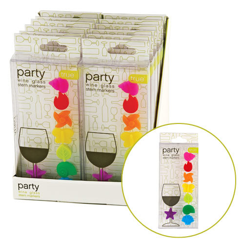 True Fabrications Vacu Vin Glass Markers - Winestuff