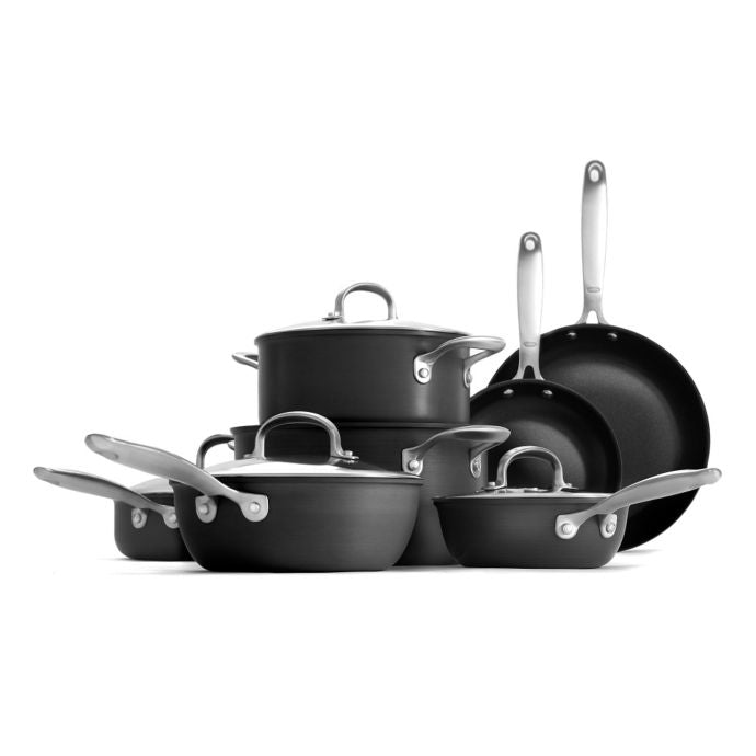 OXO Good Grips Anodized Aluminum Cookware Set Gray - Ace Hardware