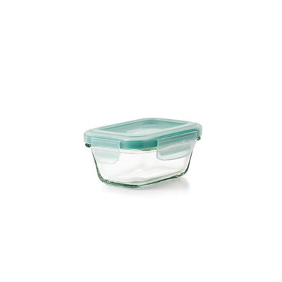 OXO Good Grips SmartSeal 1 Cup Clear Round Glass Container with