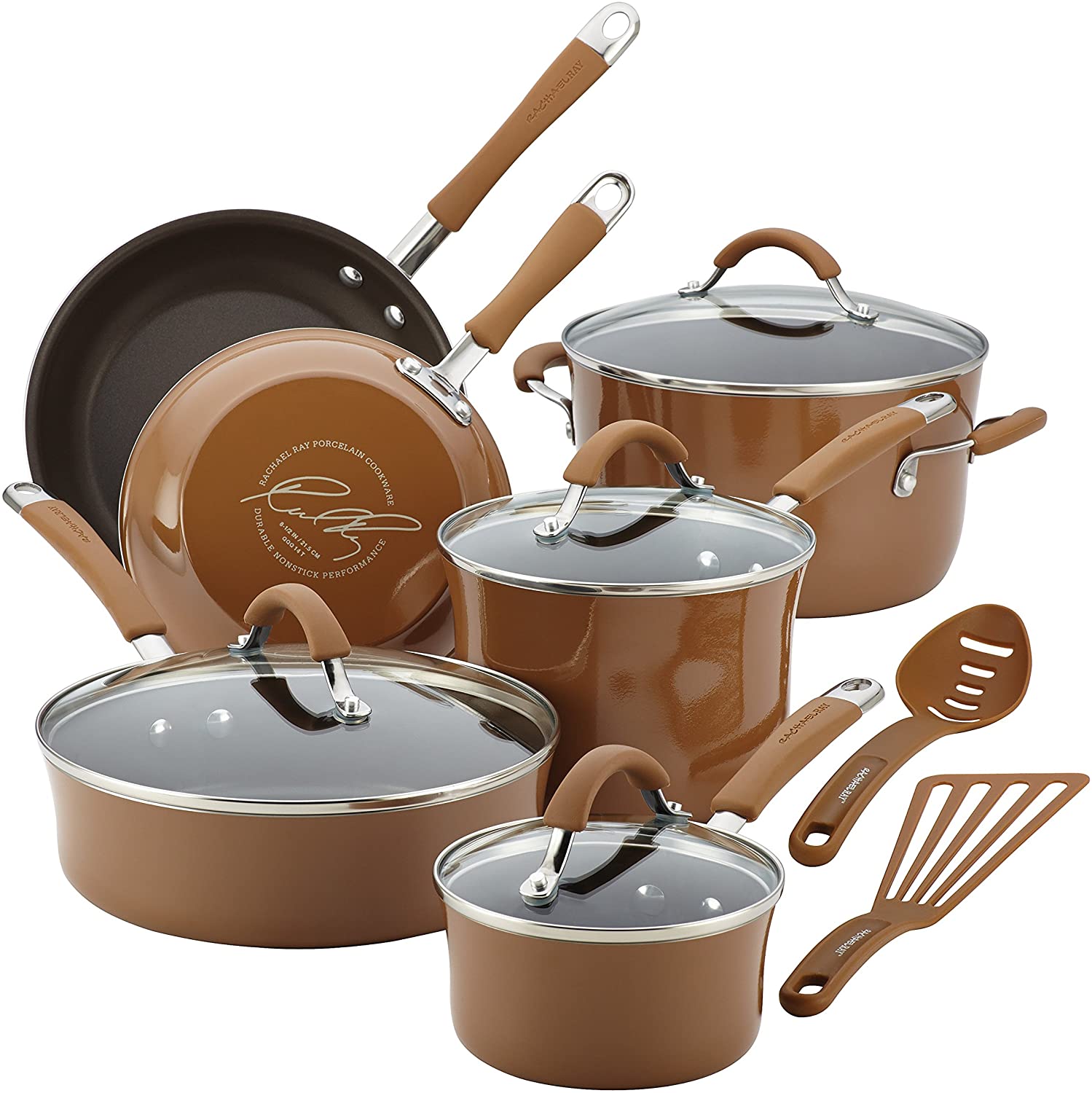 Rachael Ray Create Delicious Hard Anodized Nonstick Cookware Pots and -  Loft410