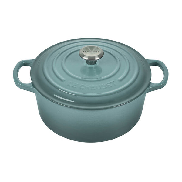 Le Creuset 4.5 qt. Signature Round Dutch Oven - Sea Salt